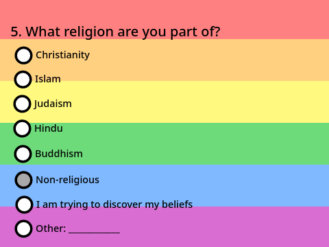 LGBTQ+ Survey remix