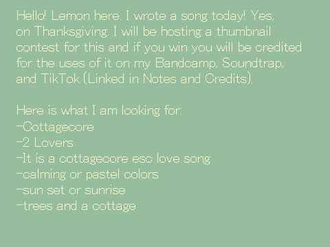Walkin' || A Cottagecore Love Song??