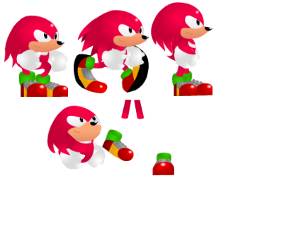 K.T.E in Sonic The Hedgehog 2 HD Sprites
