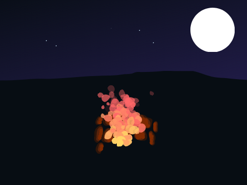 Evening bonfire remix