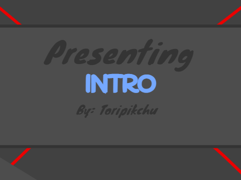 My Intro 