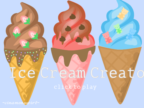 ♡ Ice-Cream Creator ♡ 