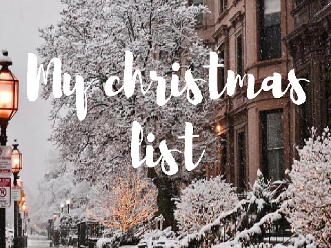 ✧ Christmas List ✧