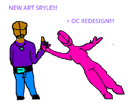New Art STyle!? + OC Redesign