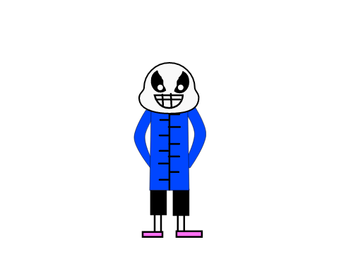 i tried to recreate sans in vector and this happened