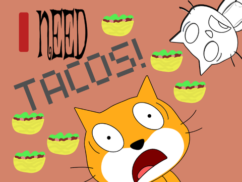 Pretty paws wants the tacos #animation #game