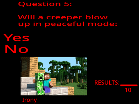 Minecraft quiz