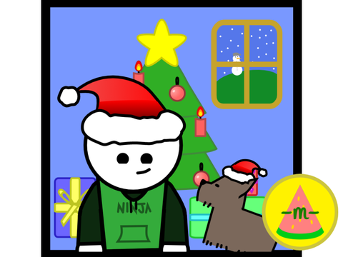 Christmas PFP for @-TheGreenNinja-