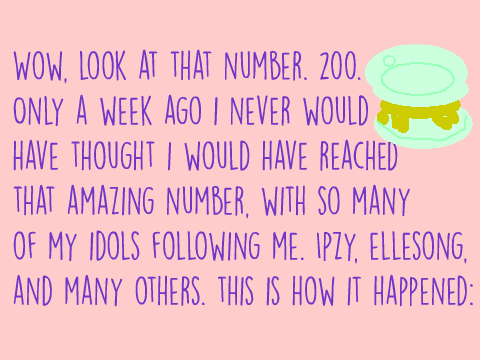 ✿ 200 Followers ✿ remix