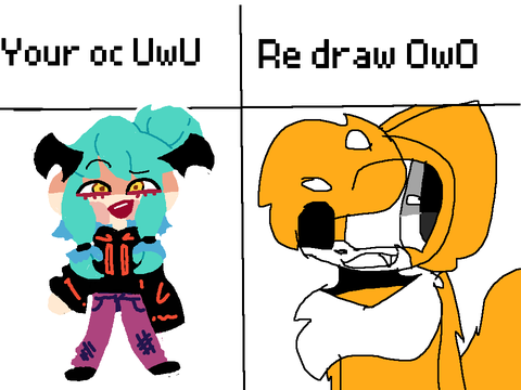 ÒwÓ ill redraw ya'lls ocs! remix