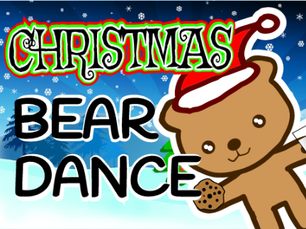 Bear does a jolly dance!  ||  Tags: (Music Animations Games Christmas Bear Art Song)