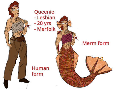 Queenie - One of my many Ocs