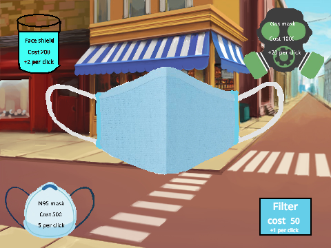 Mask clicker a contest entry #games #clickers #all