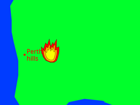 Perth Bushfires