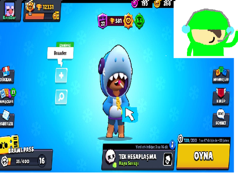 YouTuber Kıvo V1 Brawl Stars Kutu Açılımı Animasyon  #Games #All