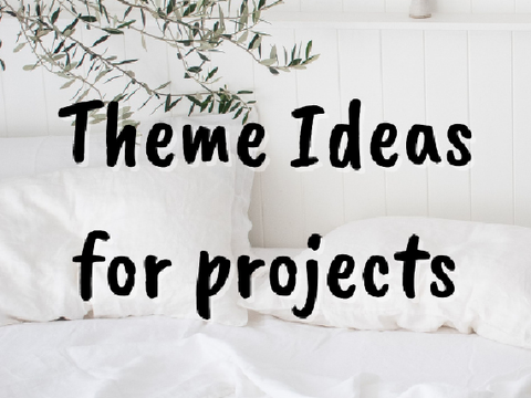 ☁️ Theme ideas for projects ☁️