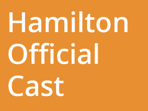 OFFICIAL HAMILTON CAST