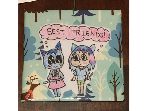 a christmas ornament i made a few years ago :3