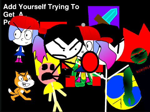 add yourself trying to get a power Up box!!!