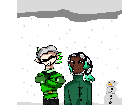 Happy winter! (Art Dump- PART 1)