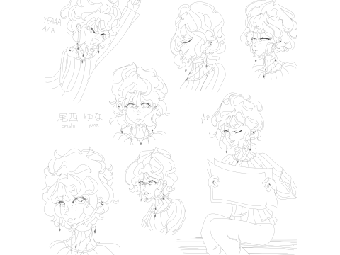 ummm character sketches