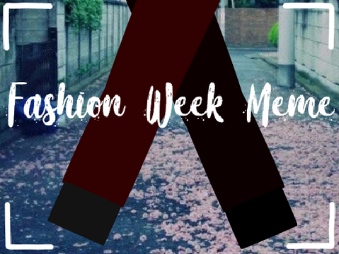 Fashion Week Meme // Remix