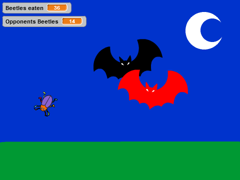 Bat vs Bat! (two player)