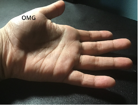 Hand reveal!