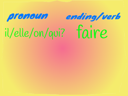 french irreguler verb conjugation generator