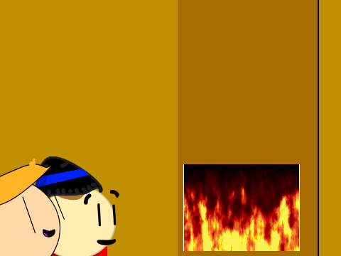 Add yourself by the fire for Christmas DK123HI