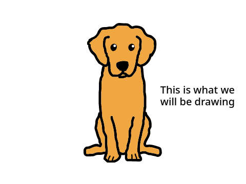How to draw a dog