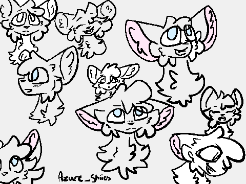 ~* Color your OC into this crazy mesh *~ remix