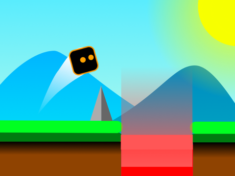 In this meadow platformer #Game