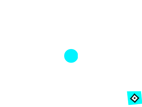 A New Beginning (by Bensound) beating circles