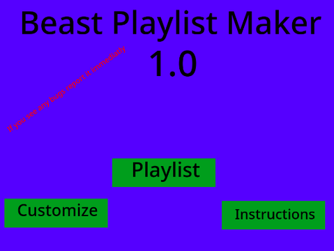 My playlist