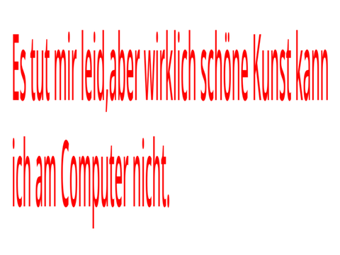 (nicht) schöne Kunst ?