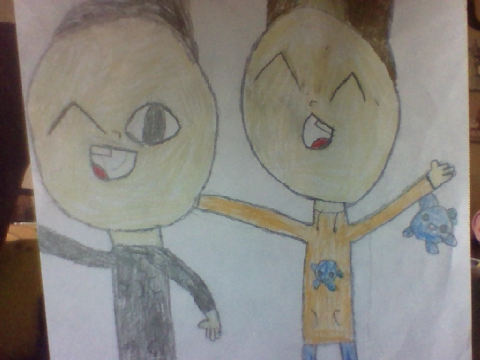 What my friend made me!