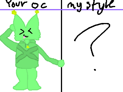 I’ll draw your OCs! remix