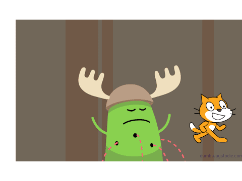 dumb ways to die dressed up as a moose during hunting season remix