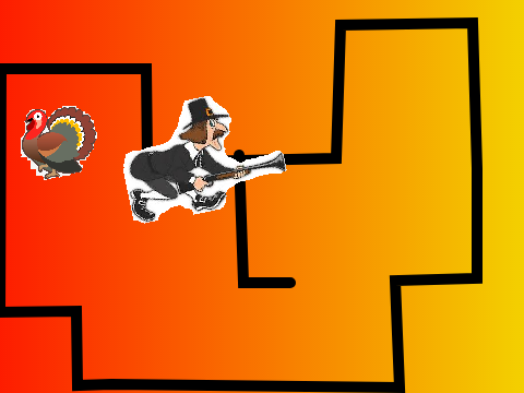 turkey maze