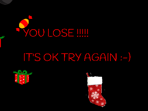 Christmas catch game ! (Mobile Friendly )