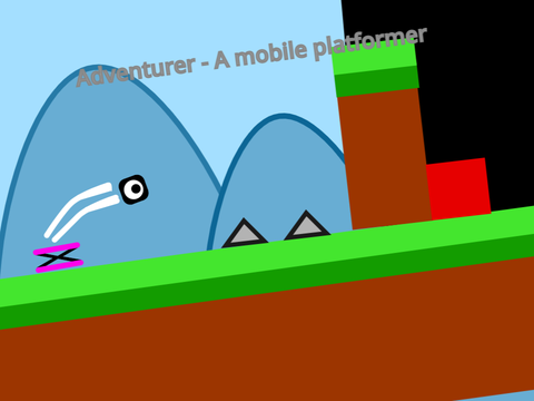My first game - Adventurer - A mobile platformer                             #games #all