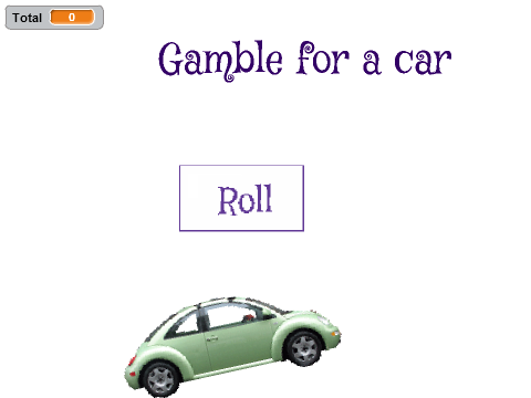 Gamble for a car