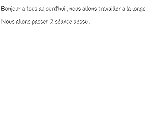 Cours 3 ( longe séance 2 )