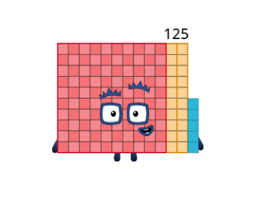 My numberblocks 101-125