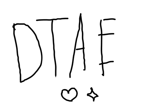 colour palette DTAE  ♡♡✧☆✧♡♡