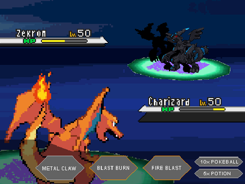 Pokemon Black and White Battle Engine 