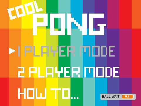 Cool Pong v1.0  BY FAMICOMER