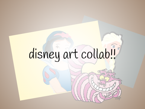 ↬ disney art collab!