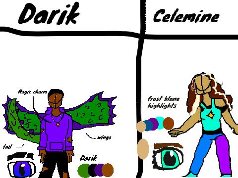 TFM Concept art (Darik and Celemine)